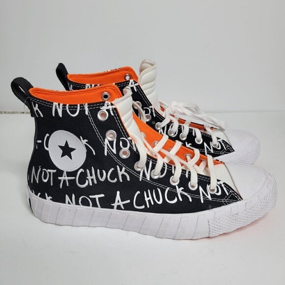 Converse Other - New Converse Not A Chuck Sneakers Canvas 70 High UNT1TL3D Black 10